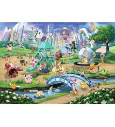 Puzzle Ravensburger Pokemon Evoli Und Park 1000 Teile