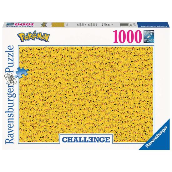 Ravensburger Pokemon Pikachu Challenge 1000-teiliges Puzzle