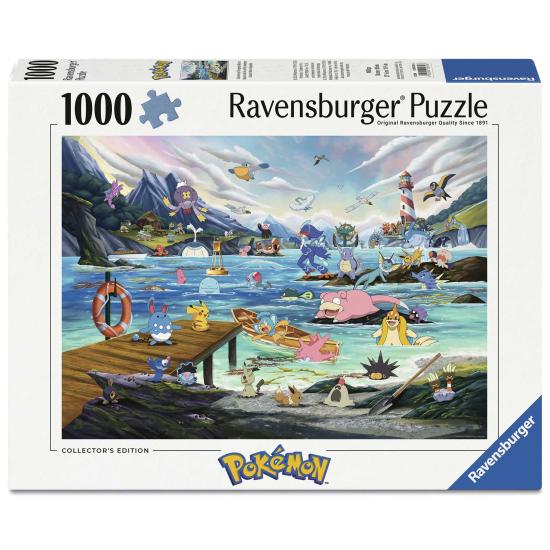 Puzzle Ravensburger Pokemon Vaporeon Und Gemäßigte Meeres