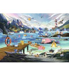 Puzzle Ravensburger Pokemon Vaporeon Und Gemäßigte Meeres