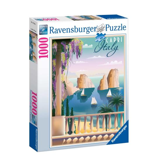 Ravensburger Capri Postkartenpuzzle mit 1000 Teilen