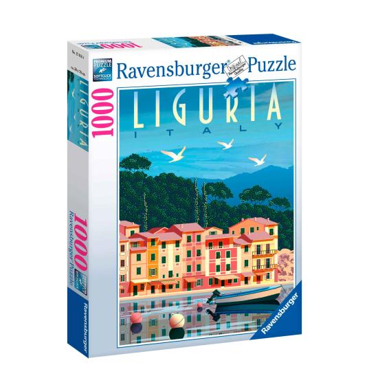 Ravensburger Ligurien Postkartenpuzzle mit 1000 Teilen Ravensburger Ligurien Postkartenpuzzle mit 1000 Teilen