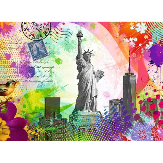 Ravensburger New York Postkartenpuzzle 500 Teile