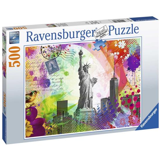 Ravensburger New York Postkartenpuzzle 500 Teile