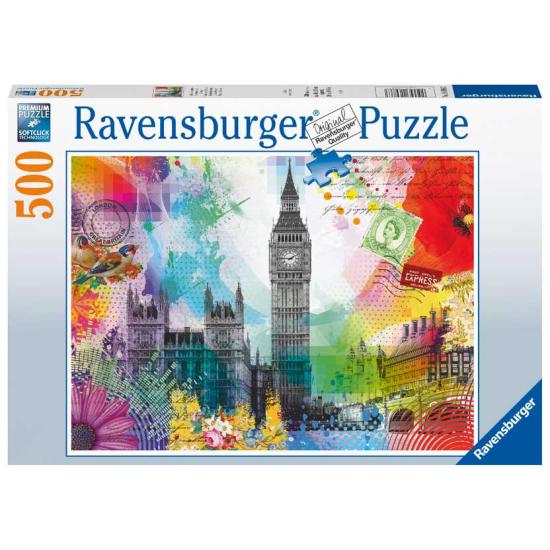 Ravensburger Postkarte aus London Puzzle 500 Teile