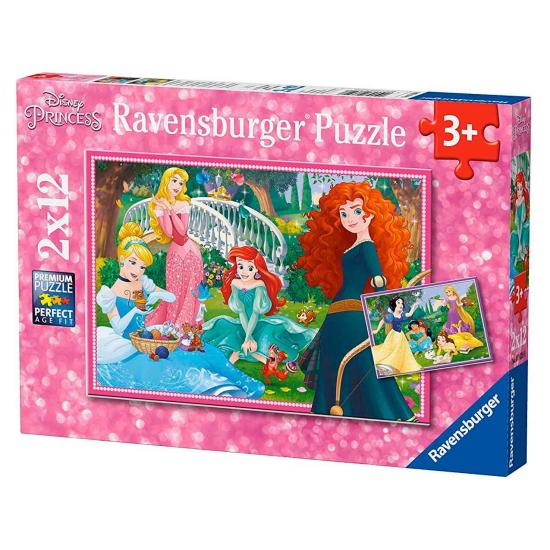 Ravensburger Disney-Prinzessinnen-Puzzle 2x12 Teile