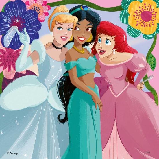 Ravensburger Disney-Prinzessinnen-Puzzle 3x49 Teile
