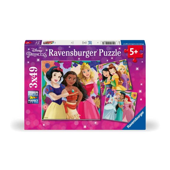 Ravensburger Disney-Prinzessinnen-Puzzle 3x49 Teile