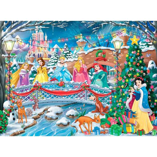 Ravensburger Weihnachts-Disney-Prinzessinnen-Puzzle, 500 Teile