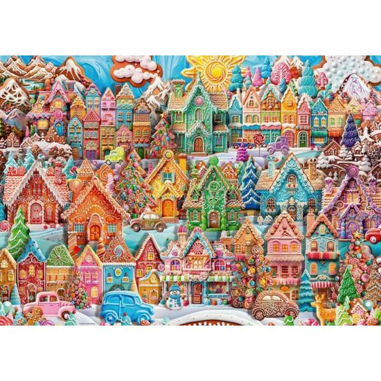 Puzzle Ravensburger Keksstadt 1000 Teile