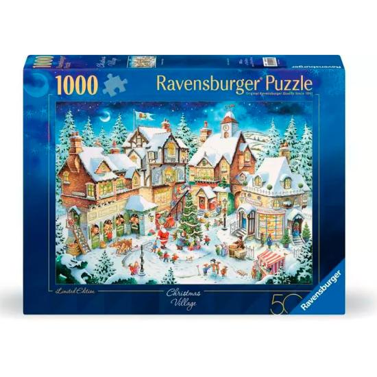 Puzzle Ravensburger Weihnachtsdorf mit 1000 Teile