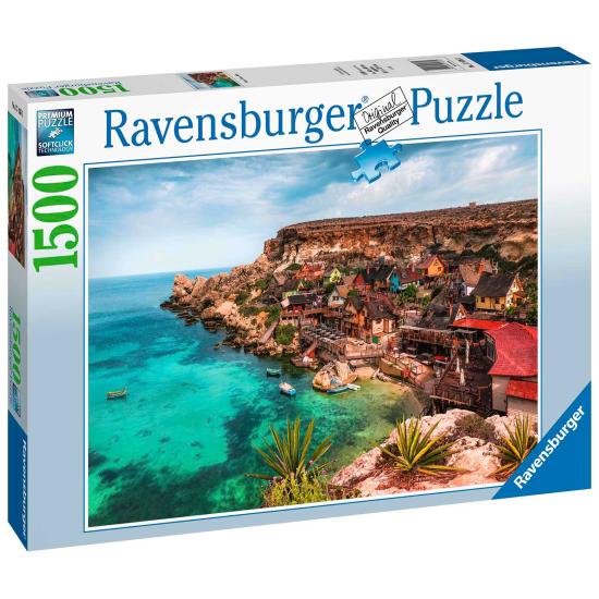 Ravensburger Pueblo Popeye Puzzle, Malta 1500 Teile