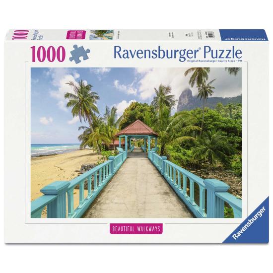 Puzzle Ravensburger Bunte Brücke In Malaysia 1000 Teile