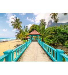 Puzzle Ravensburger Bunte Brücke In Malaysia 1000 Teile