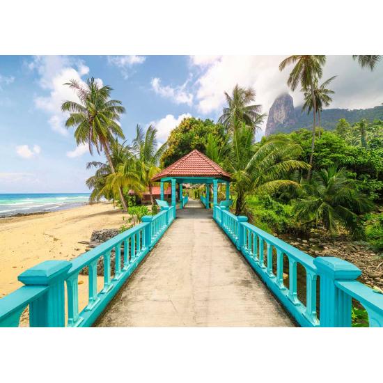 Puzzle Ravensburger Bunte Brücke In Malaysia 1000 Teile