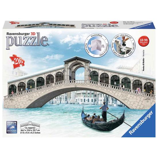 Ravensburger Rialtobrücke 3D-Puzzle 216 Teile