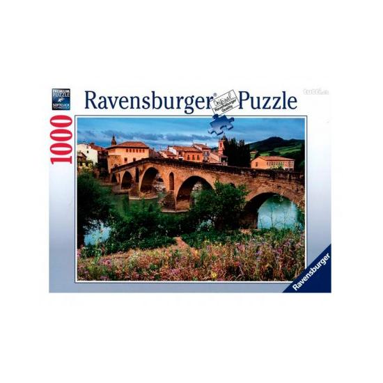 Ravensburger Puente la Reina, Spanien 1000-teiliges Puzzle Ravensburger Puente la Reina, Spanien 1000-teiliges Puzzle