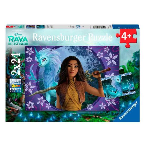 Ravensburger Raya und der letzte Drache Puzzle 2x24 Teile