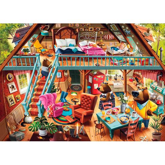 Ravensburger Puzzle Goldlöckchen und die drei Bären 1000 Teile