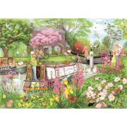 Puzzle Ravensburger River Cafe 1000 Teile