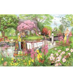 Puzzle Ravensburger River Cafe 1000 Teile