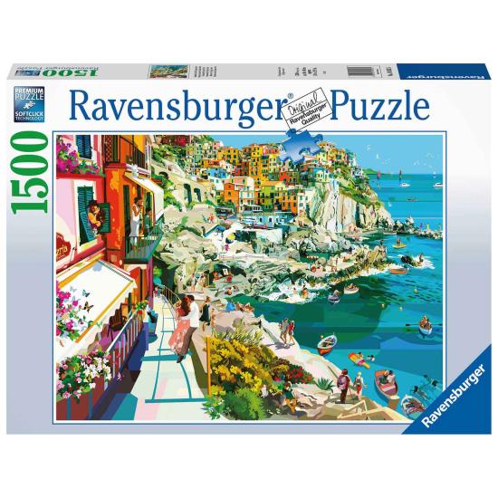 Ravensburger Romance in Cinque Terre 1500-teiliges Puzzle