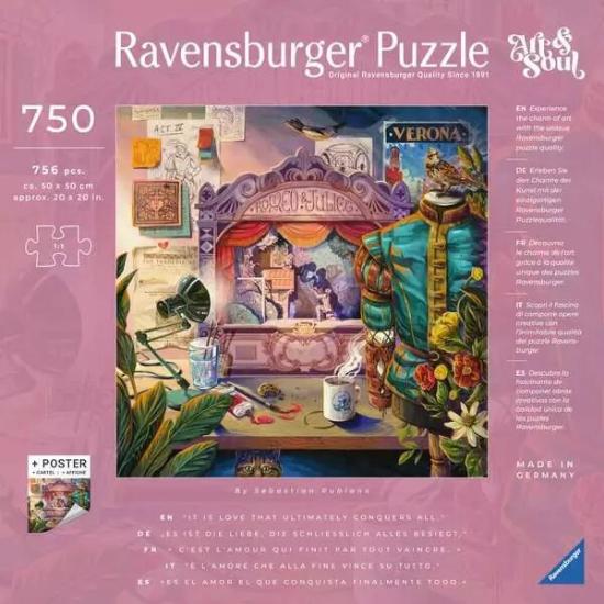 Ravensburger Romeo und Julia 750-teiliges Puzzle