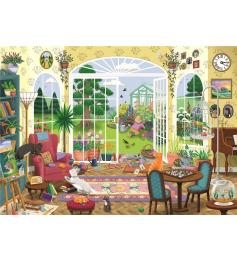 Puzzle Ravensburger Sommergartensalon 1000 Teile