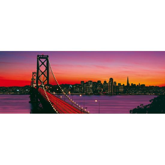 Ravensburger San Francisco Puzzle, Oakland Bay Bird bei Nacht