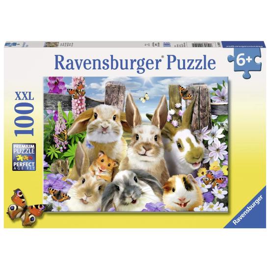 Ravensburger XXL Hasen-Selfie-Puzzle 100 Teile