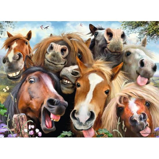 Ravensburger Selfies auf dem Bauernhof Puzzle 500 Teile Ravensburger Selfies auf dem Bauernhof Puzzle 500 Teile