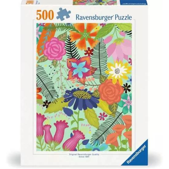 Puzzle Ravensburger Blumendschungel 500 Teile
