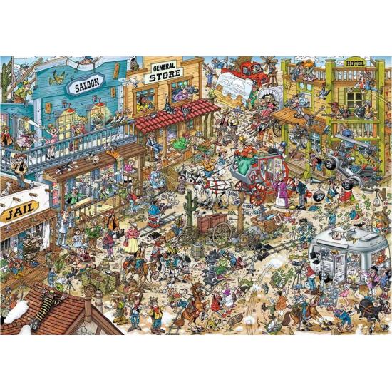 Ravensburger Puzzle Western-Filmset mit 1000 Teilen