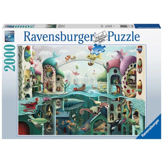 Ravensburger Puzzle „If Fish Could Walk“ mit 2000 Teilen