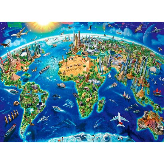 Ravensburger Puzzle Symbole der Welt XXL 200 Teile