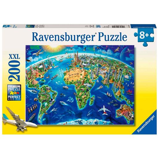 Ravensburger Puzzle Symbole der Welt XXL 200 Teile