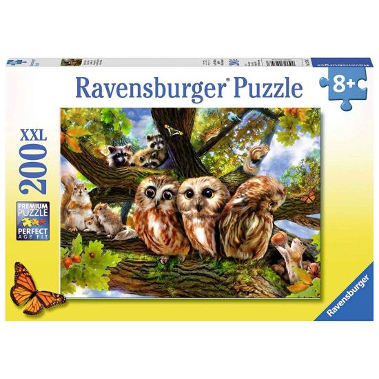 Ravensburger Süße Eulen XXL-Puzzle mit 200 Teilen