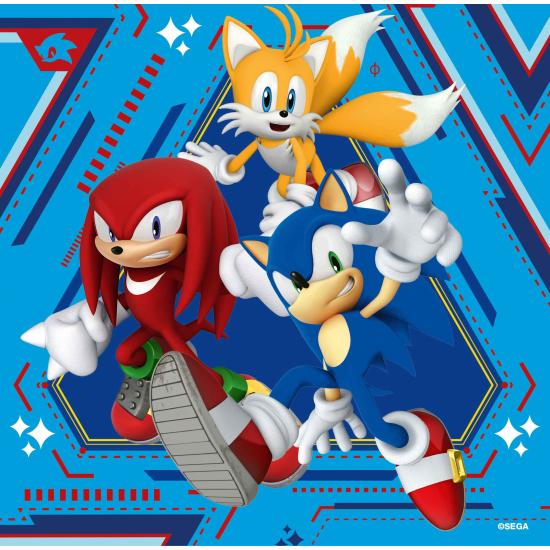 Puzzle Ravensburger Sonic mit 3x49 Teile Puzzle Ravensburger Sonic mit 3x49 Teile