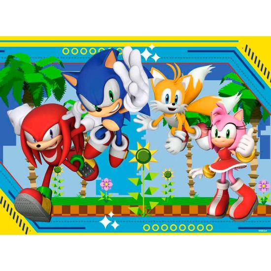 Puzzle Ravensburger Sonic XXL mit 100 Teilen Puzzle Ravensburger Sonic XXL mit 100 Teilen