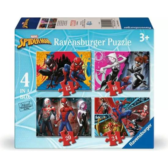 Puzzle Ravensburger Spiderman 12+16+20+24 Teile