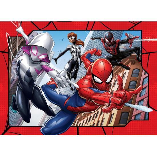 Ravensburger Spiderman Puzzle 4 x 100 Teile