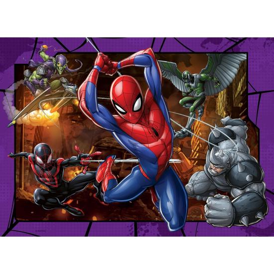 Ravensburger Spiderman Puzzle 4 x 100 Teile
