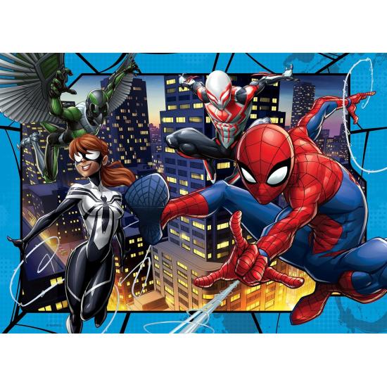 Ravensburger Spiderman Puzzle 4 x 100 Teile