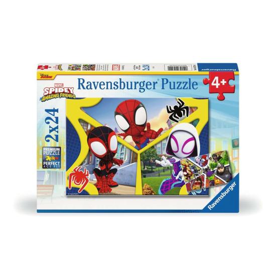 Ravensburger Spidey Amazing Friends Puzzle 2x24 Teile