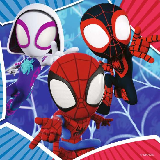 Ravensburger Spidey Amazing Friends Puzzle 3x49 Teile