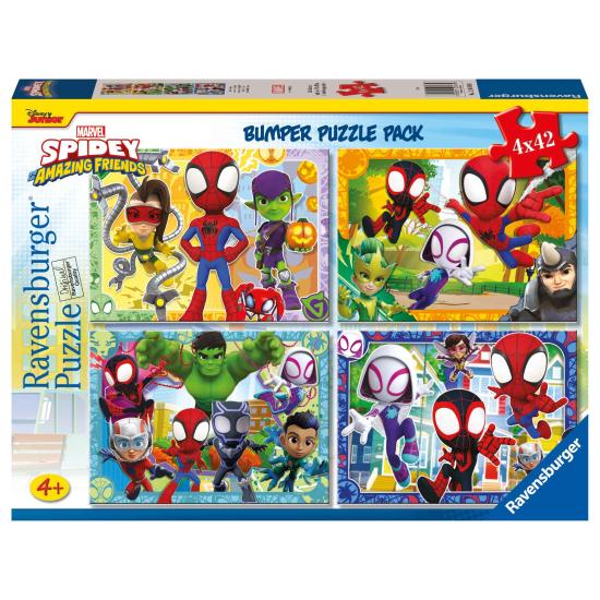 Puzzle Ravensburger Spidey Amazing Friends 4x42 Teile