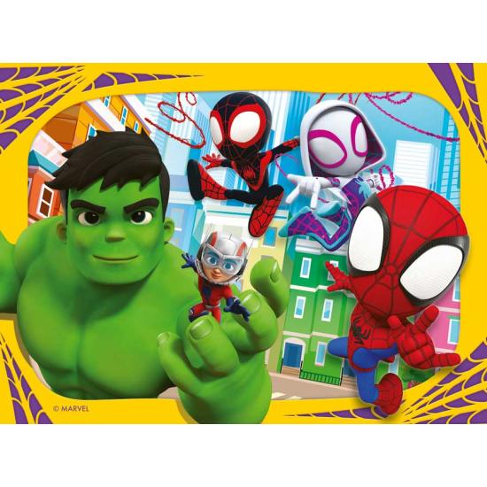 Ravensburger Spidey and Firends progressives Puzzle 12+16+20+24 Ravensburger Spidey and Firends progressives Puzzle 12+16+20+24