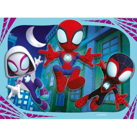 Ravensburger Spidey and Firends progressives Puzzle 12+16+20+24 Ravensburger Spidey and Firends progressives Puzzle 12+16+20+24
