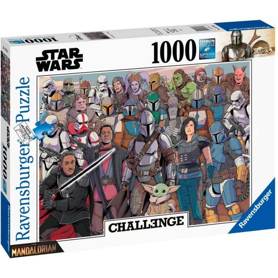 Ravensburger Star Wars Baby Yoda Challenge 1000-teiliges Puzzle