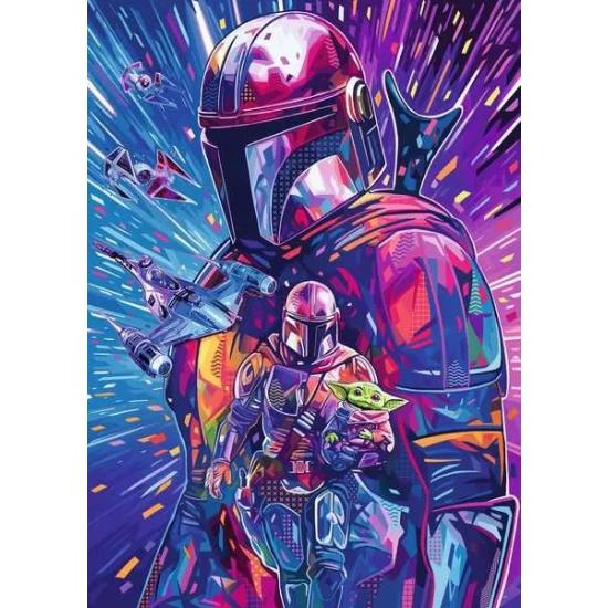 Puzzle Ravensburger Star Wars Hyperspace The Mandalorian 1000 Te